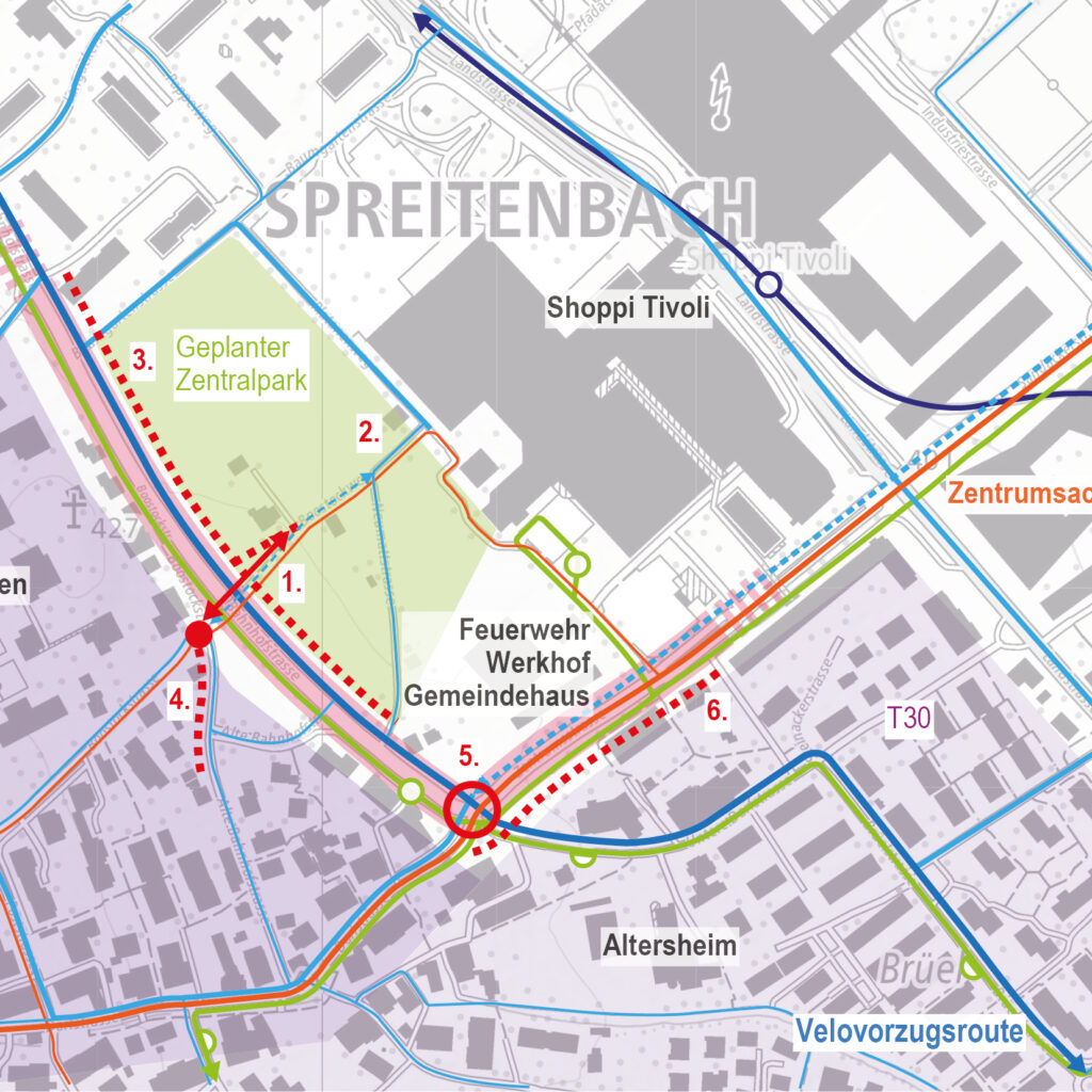 Zentrum Spreitenbach: Betriebs- und Gestaltungskonzept